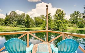 Secluded Broken Bow Escape With Fishing Pond And Pier!